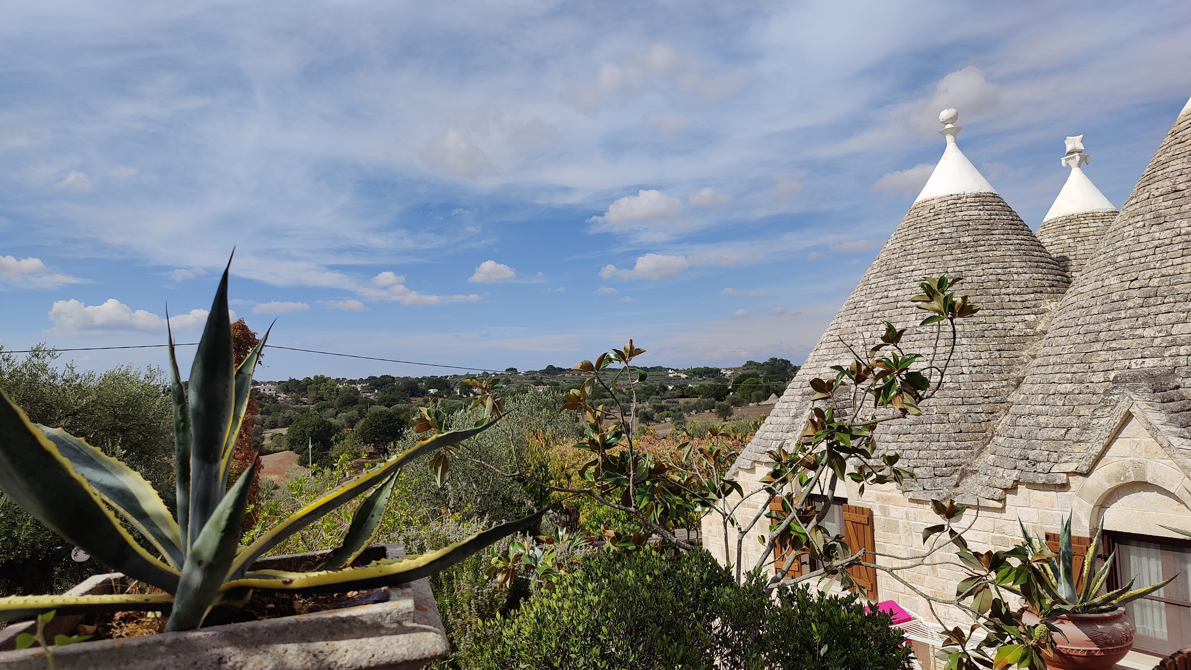 View of an Italian Trullo